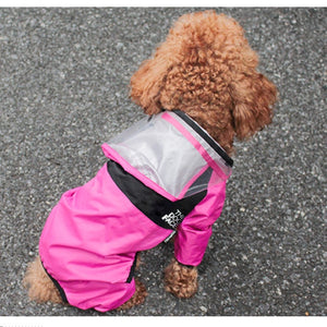 Dog Raincoat Pet Waterproof Detachable