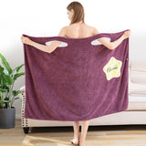 New Wearable Bath Towel Superfine Fiber Towels Soft and Absorbent Chic Towel for Autumn Hotel Home Bathroom Gifts Women Bathrobe