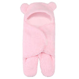 Baby Sleeping Bag Ultra-Soft Fluffy Fleece Newborn Receiving Blanket Swaddle Boy/Girl NEW 100% Cotton 0-6 Months Sleep Blanket