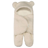 Baby Sleeping Bag Ultra-Soft Fluffy Fleece Newborn Receiving Blanket Swaddle Boy/Girl NEW 100% Cotton 0-6 Months Sleep Blanket