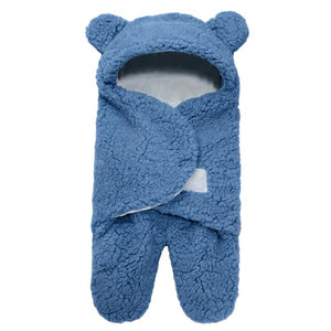 Baby Sleeping Bag Ultra-Soft Fluffy Fleece Newborn Receiving Blanket Swaddle Boy/Girl NEW 100% Cotton 0-6 Months Sleep Blanket