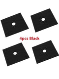 1/4PC Stove Protector Cover Liner Gas Stove Protector Gas Stove Stovetop Burner Protector Kitchen Accessories Mat Cooker Cover