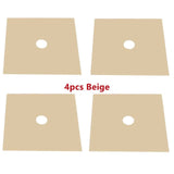 1/4PC Stove Protector Cover Liner Gas Stove Protector Gas Stove Stovetop Burner Protector Kitchen Accessories Mat Cooker Cover